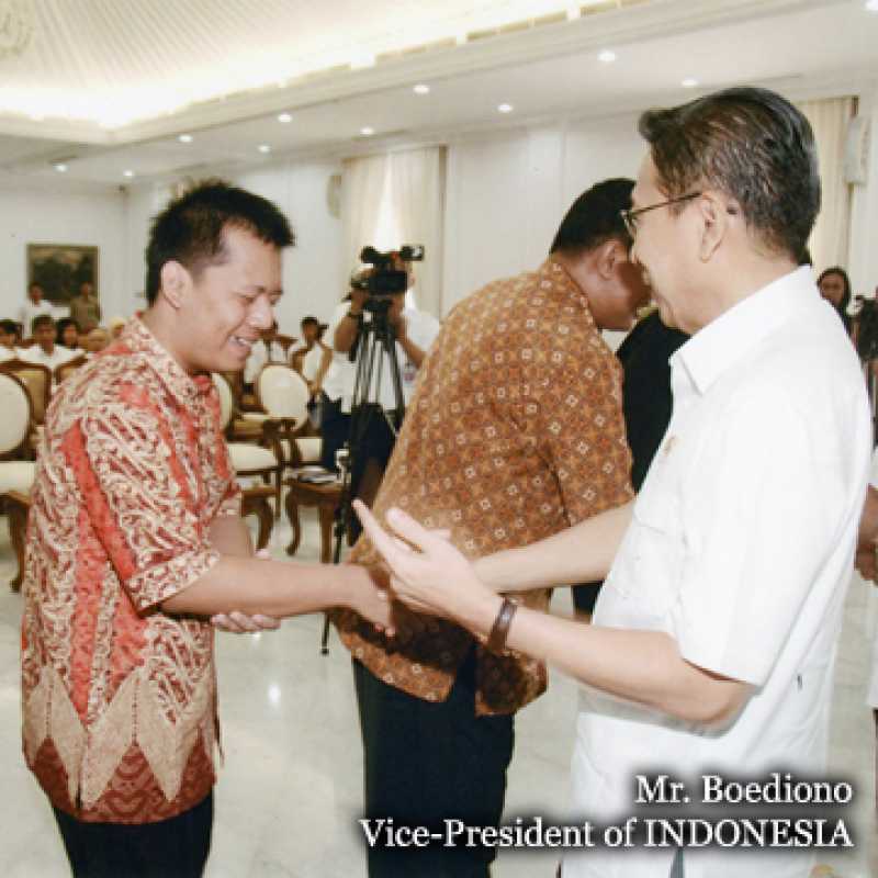 Mr. Boediono#|#|#Vice-President of INDONESIA|||0