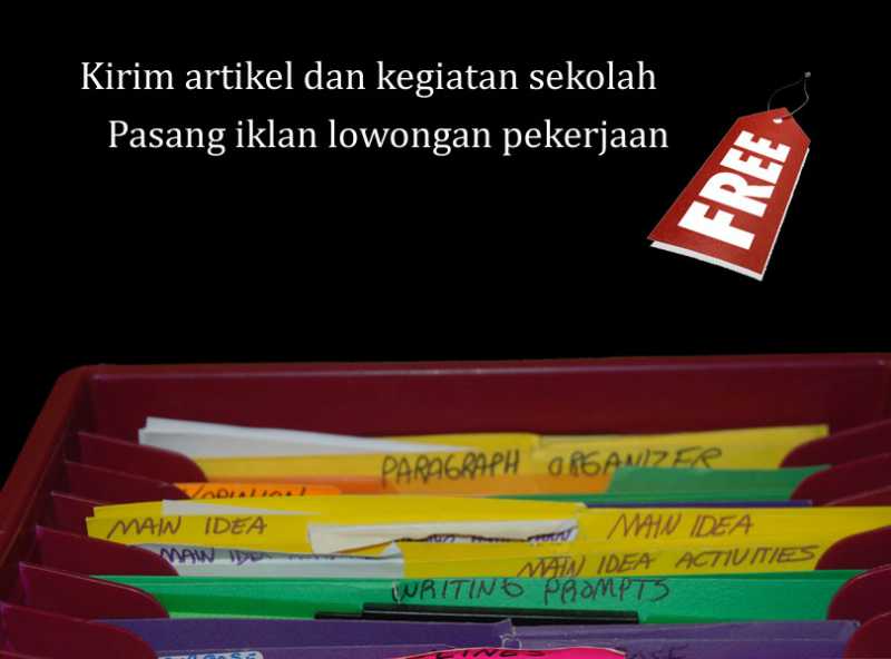 #|#|#Kirimkan artikel dan kegiatan sekolah. Pasang juga lowongan pekerjaan di akupintar. Semua itu diberikan secara Free, Gratis.|||0.8