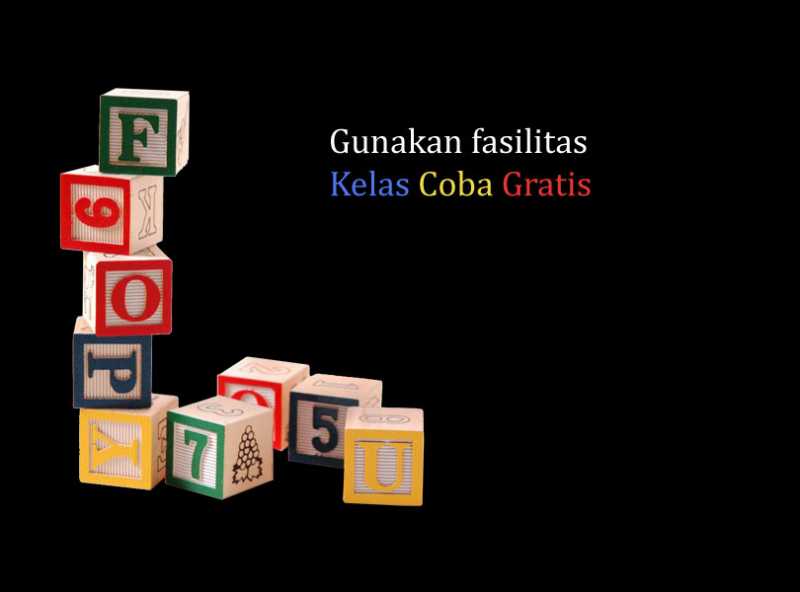 #|#|#Gunakan fasilitas Coba Gratis*. Orang tua dapat menghubungi daycare dan mengatur jadwal kelas coba gratis melalui web site akupintar.|||0.6